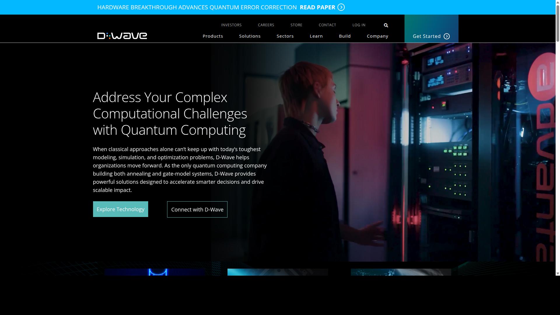D-Wave Quantum website